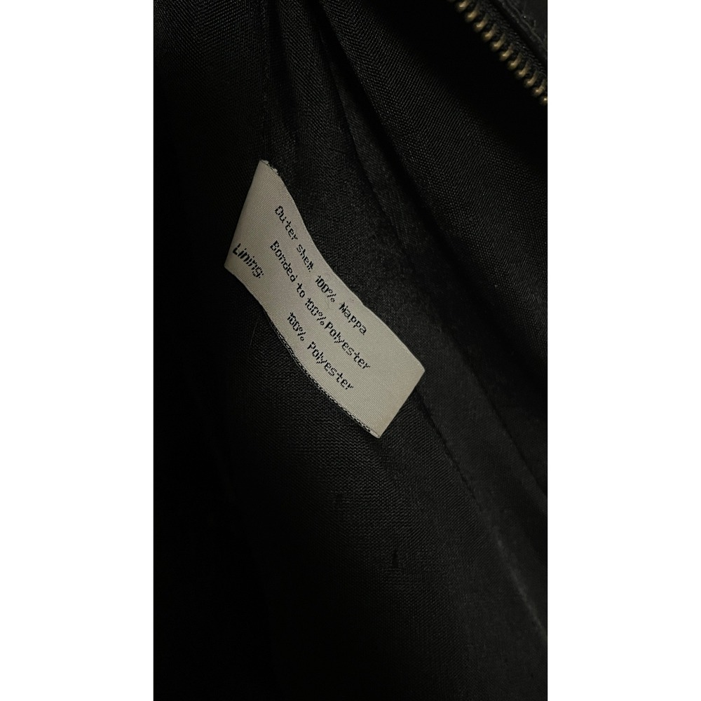 Torrid Size 1 Black Nappa Leather Double Zip Moto Jacket Size 14/16 Biker Chic - Picture 6 of 6